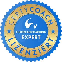 Certy Coach Siegel Gold für Benjamin Kaufmann - lizenzierter Coaching Experte